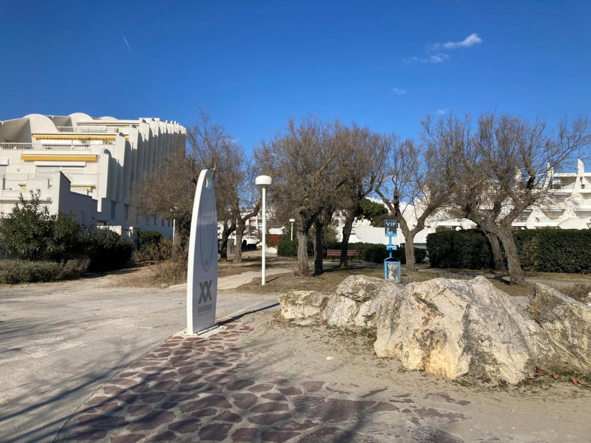 Ancre Bleue***, 1Ere Ligne Plage, Piscine, Clim. La Grande-Motte Kültér fotó